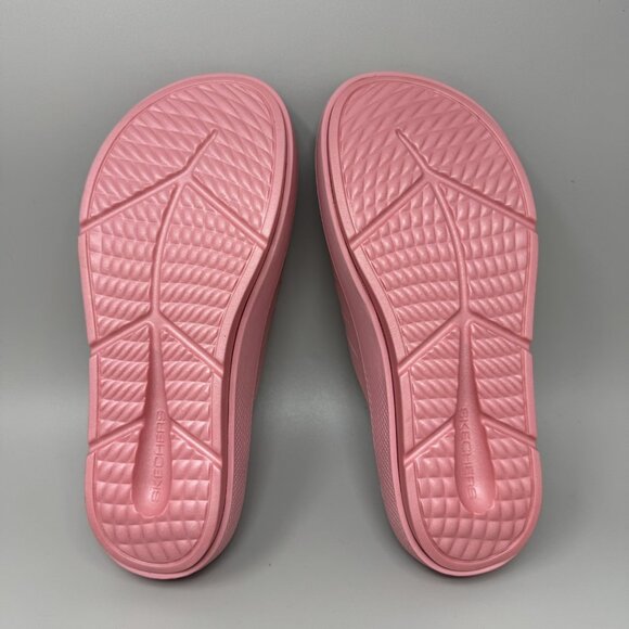 Skechers Go Recover Refresh Sandals Arch Fit Women's Size 10 Pink Slide - Picture 8 of 8